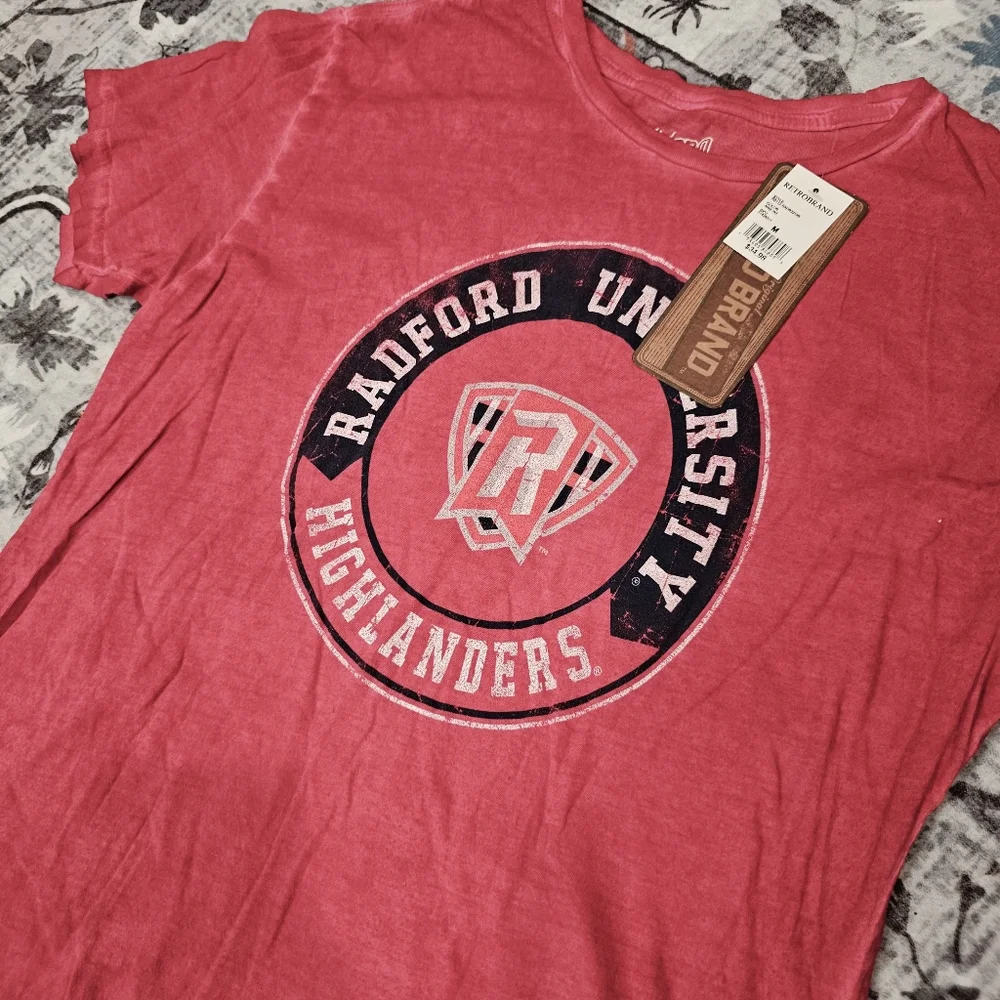 Radford University Retro T Shirt Nwt - Picture 4 of 4